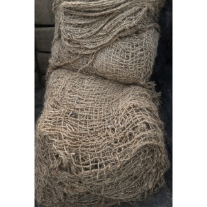 Tissu géotextile en jute SoilSaver Mesh, tissu naturel de lutte contre l'érosion pour la stabilisation des pentes et la construction de levées - Product Image 6
