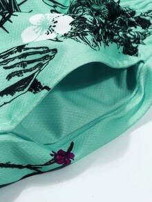 Shorts de basketball pour hommes, design double couche, été, extérieur, imprimé graphique 3D sublimé, style américain tendance, coupe ample, en mesh - Product Image 5