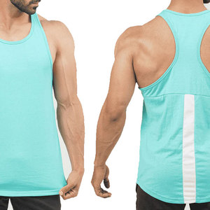 OEM Manufacturer Tank Top New Arrival Plain Comfortable Four Way Stretchable Activewear Round Neck Sleeveless Bodybuilding Top - Product Image 5