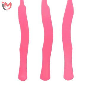 Pince à épiler professionnelle multi-usages en acier inoxydable, pointes plates et inclinées, noire, pour le modelage des sourcils et l'épilation - Product Image 3