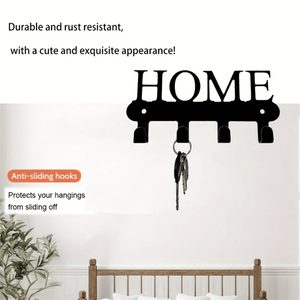 CIFbuy Rust-Resistant Iron Wall <b>Key</b> <b>Holder</b> & Entryway Organizer TikTok for Temu Pick-Up Service Mail & <b>Key</b> Wall Organizers - Product Image 4