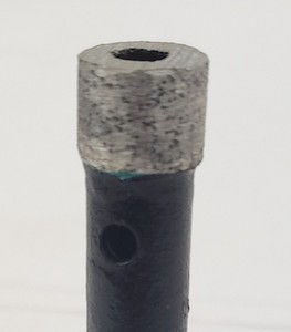 Foret diamanté de 12 mm à corps court pour le perçage du granit/du béton - Product Image 3