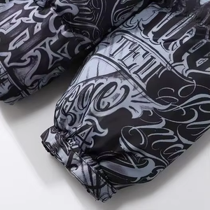 Vestes matelassées imperméables et coupe-vent pour enfants, style streetwear, légères, sublimées, impressions de haute qualité, fabrication directe - Product Image 3