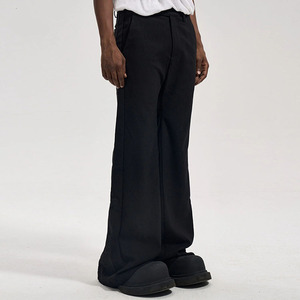 Pantalones de Hombre con Cintura Ajustable y Cierre de Botón, Pantalones Acampanados de la Mejor Calidad con Marca Personalizada - Product Image 2