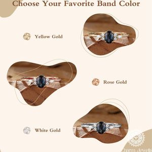 Charm Jewells <b>Cushion</b> Cut Moissanite Silver Engagement Ring Rose Gold Plated Prong Setting IGI Certified Women's Classic Wedding - Product Image 3