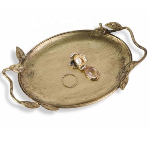 Bandeja de exhibición de aluminio para joyas y adornos, con diseño de pluma plateada, superventas - Product Image 6