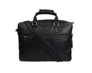 Hot Selling High Quality <b>Leather</b> Laptop <b>Bag</b> Office Briefcase for Men Business Travel Shoulder Handbag with Multiple Pockets - Product Image 2