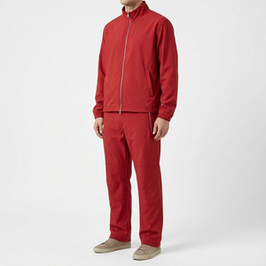 Men Windbreaker Tracksuit Full Zip Sports Jacket and Jogger Pants Athletic Wear Wholesale - Product Image 1
