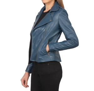New Arrival Women Fashion <b>Leather</b> <b>Jackets</b> Women's Real Sheepskin <b>Leather</b> <b>Jackets</b> Premium Quality OEM 2026 - Product Image 3