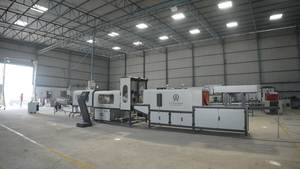 Máquina Envolvedora Retráctil Automática de Alta Velocidad 90 BPM de Tres Líneas, Accionada Neumáticamente, para Empaque de Cajas, Botellas y Cartones, Línea de Empaquetado AIM - Product Image 5