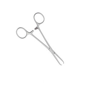 Pinces à tissus Allis 19 cm, 5x6 dents, en acier inoxydable, pour saisir les tissus lourds, par Grip Surgical - Product Image 1