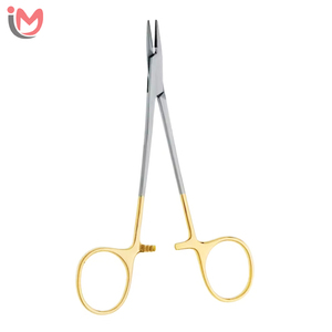 Vente en gros de forceps porte-aiguilles dentaires et chirurgicaux personnalisés de haute qualité, TC et non-TC, demi-or, OEM - Product Image 1