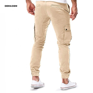 Pantalones Cargo Casuales de Lona 100% Algodón, Ligeros, de Tiro Medio y Transpirables - Product Image 2