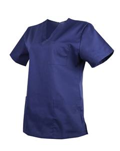 <b>Top</b> Selling V Neck Women s Nurse Uniform Jersey Fabric Breathable Summer Hospital <b>Scrubs</b> Customizable <b>Tops</b> For Women - Product Image 1