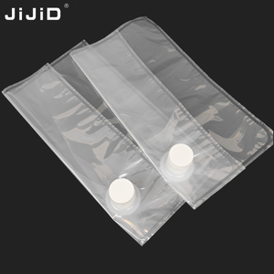 Sacchetto BIB con Tappo a Vite Alto 5L Trasparente Sacchetto Asettico per Liquidi Confezione Alimentare Resistente alle Perdite Richiudibile con Tappo per la Spesa Durata 2-3 Anni - Product Image 3