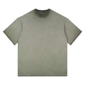 Camiseta Oversize de Algodón 100% para Hombre, Estilo Vintage con Lavado Ácido, Hombros Caídos, 230 g/m², Personalizable al por Mayor - Product Image 2