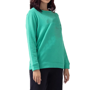 Sweat-shirts tissés d'hiver pour femmes, de haute qualité, vente en gros, sweat-shirt à capuche personnalisé avec impression de logo sur mesure - Product Image 2