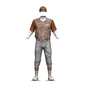 Uniforme de Béisbol para Niños de Primera Calidad, Personalizado con Logotipo Frontal, 100% Poliéster, Transpirable y Cómodo - Product Image 1