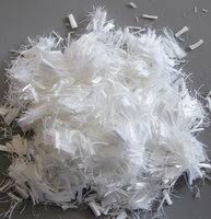6-24mm Short-Cut Polypropylene Fiber PP Fiber for Construction Cutting