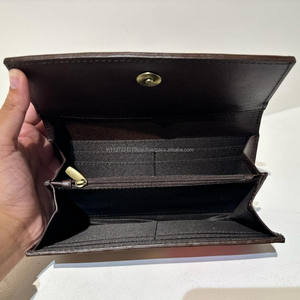 Cartera de Cuero Repujado a Mano Estilo Occidental, Cartera de Cuero Genuino de Grano Completo de Alta Calidad, Cartera Floral de Cuero Hecha a Mano al por Mayor - Product Image 5