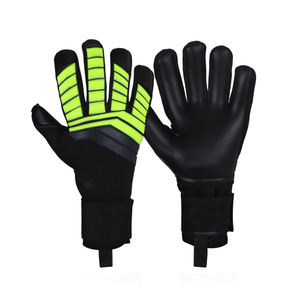 Gants de gardien de but en latex souple personnalisés 2026 – Haute qualité, légers, pour extérieur, avec fermeture auto-agrippante, imperméables, protection des doigts et du pouce - Product Image 2