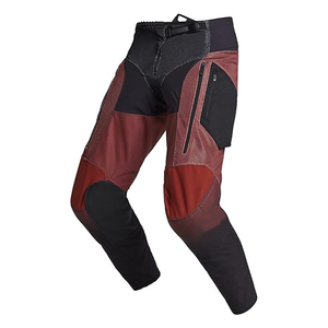 Pantalon de moto unisexe pour motocross, color-block, respirant, polyester/nylon 220g, toutes saisons, haute visibilité, impression numérique - Product Image 5