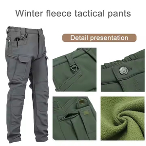 Pantalones de Trabajo de Seguridad con 6 Bolsillos, Estilo Urbano, Pantalones Tácticos Casuales para Hombre, Pantalones Cargo para Hombre en Oferta - Product Image 3