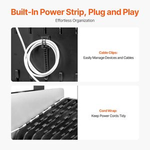 Carrello di ricarica mobile da pavimento per 32 dispositivi, stazione di ricarica aperta per laptop fino a 15,6 pollici, ideale per ufficio e aula - Product Image 4