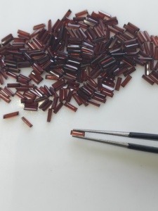 Natural Red <b>Garnet</b> 5x1.5MM Baguette Cut Best Quality Loose Gemstone For Jewelry Making - Product Image 2