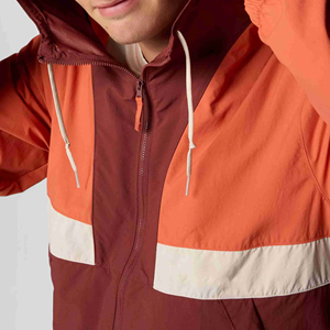 Men's Autumn Casual Waterproof Eco-Friendly Reversible Breathable Windbreaker <b>Jacket</b> Canvas Regular Front Logo OEM Services - Product Image 6