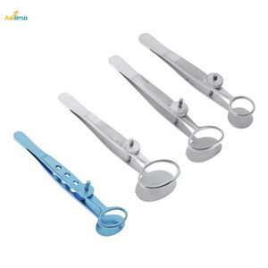 Pinzas para calázion, acero inoxidable de grado médico, dispositivo médico de clase I, instrumento quirúrgico, certificado CE - Product Image 1
