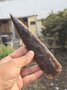 Venta al por mayor de puntas de flecha de jaspe de 8 pulgadas, piedra preciosa de calidad superior, diseño elegante, grabado natural, cristal natural, arte Reiki - Product Image 3