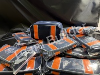 Sac de toilette personnalisé de qualité supérieure, prix d'usine, avec logo brodé pour équipement de hockey, entraînement, nom/numéro, utilisation en salle de bain