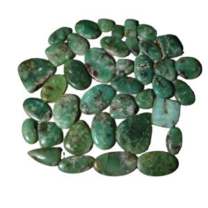 พลอยไครโซเพรสสีน้ำเงินแซฟไฟร์ธรรมชาติคุณภาพสูง รูปทรงคาโบชอง คัชชั่นคัท ขนาดคละไซส์ ขายส่งจำนวนมาก - Product Image 2