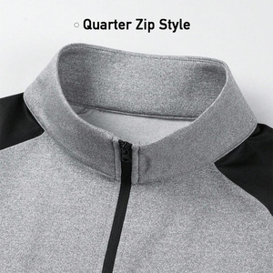 T-shirt de compression à manches longues pour homme, qualité supérieure, logo personnalisé, évacuation de l'humidité, séchage rapide, idéal pour l'entraînement sportif - Product Image 2