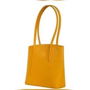 Top Quality Premium Smooth Leather Tote Bag for Women Minimalist Large Capacity Shoulder Handbag Custom Fashion Shopper <b>Purse</b> - Product Image 2