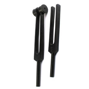 Diapason médical pour test du système nerveux, entièrement noir, choix 128 Hz ou 512 Hz, instrument de diagnostic neurologique - Product Image 4