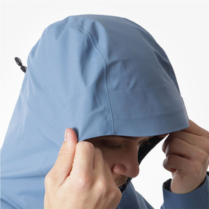 Chaqueta Cortavientos para Hombre, Estilo Moderno 2026, Invierno, Cálida, Informal, con Capucha, Ecológica, de Secado Rápido, Lona y Nailon, Servicio OEM Personalizado - Product Image 4