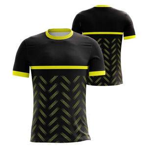 Nouveaux T-shirts de sport décontractés pour hommes à col rond, coupe régulière, en toile 100 % coton, respirants et à séchage rapide, pour l'entraînement et la course à pied - Product Image 2