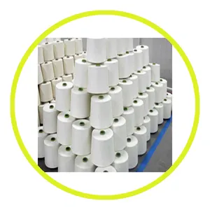 Le fil à tisser cardé de qualité supérieure 30s/1 coton est polyvalent et peut être utilisé pour une large gamme d'applications,