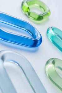 <b>Large</b> And Medium Size Resin Wall Chain Decorative Custom Color Wholesale Manufacturer Epoxy Resin Link Chains At Low Cost - Product Image 2