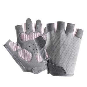 Guantes Deportivos de Cuero Elegantes para CrossFit y Ejercicio, Medios Dedos, para Estilos de Vida Activos, Forro Interior Suave, Previenen Rozaduras y Bolitas - Product Image 2