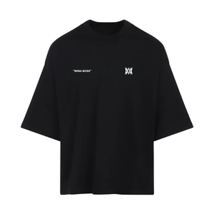 เสื้อยืดทรงบ็อกซี่คุณภาพพรีเมียม พิมพ์ลายกราฟฟิตี้ตามสั่ง เสื้อยืดผ้าฝ้ายทรงหลวม พิมพ์ลายคลาสสิก เสื้อยืดผู้ชาย - Product Image 4