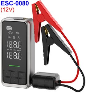 แหล่งจ่ายไฟฉุกเฉินสำหรับยานพาหนะ + ปั๊มลม - Product Image 2