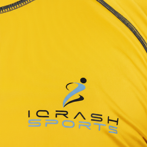 เสื้อแรชการ์ดผู้ชายคุณภาพสูง เป็นมิตรกับสิ่งแวดล้อม ระบายอากาศได้ดี ผลิตจากโพลีเอสเตอร์ 100% ปรับแต่งได้ สำหรับออกกำลังกาย แขนสั้น - Product Image 4