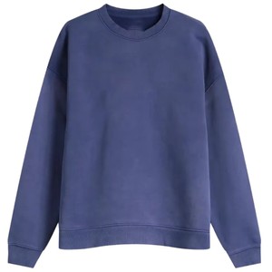 Ostriya Intl 2026 Women Streetwear Turtleneck Lightweight Fleece 100% Cotton Embroidered <b>Drop</b>-shoulder Sweatshirt Loose Fit 180g - Product Image 1
