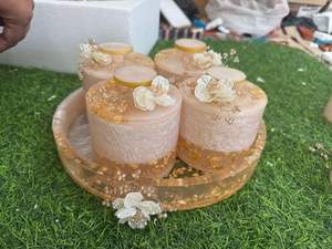 Pot en résine époxy personnalisé avec couvercle pour le rangement en cuisine, les bonbons, les fruits secs, l'emballage cosmétique et la décoration intérieure - Fournisseur en gros - Product Image 3