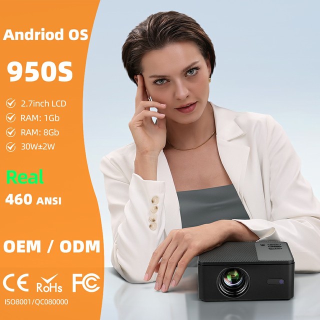 AUN A32 Pro Android Projector LED 4K Portable Video 1080P WIFI Bluetooth MINI Home Theater Cinema Phone Beamer Smart TV