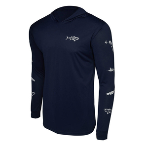 Custom Lightweight UPF 50+ Quick Dry Breathable Uv protection Tactical Shirt <b>Mens</b> Fishing Shirt Fish Wear <b>Camo</b> Fishing <b>Hoodie</b> - Product Image 3