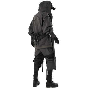Sudadera con Capucha High Street Techwear, Estilo Cyberpunk, Oversize, Cuello Tipo Capucha, Sudadera Ninja, Gótica, Urbana, Harajuku, Darkwear - Product Image 6